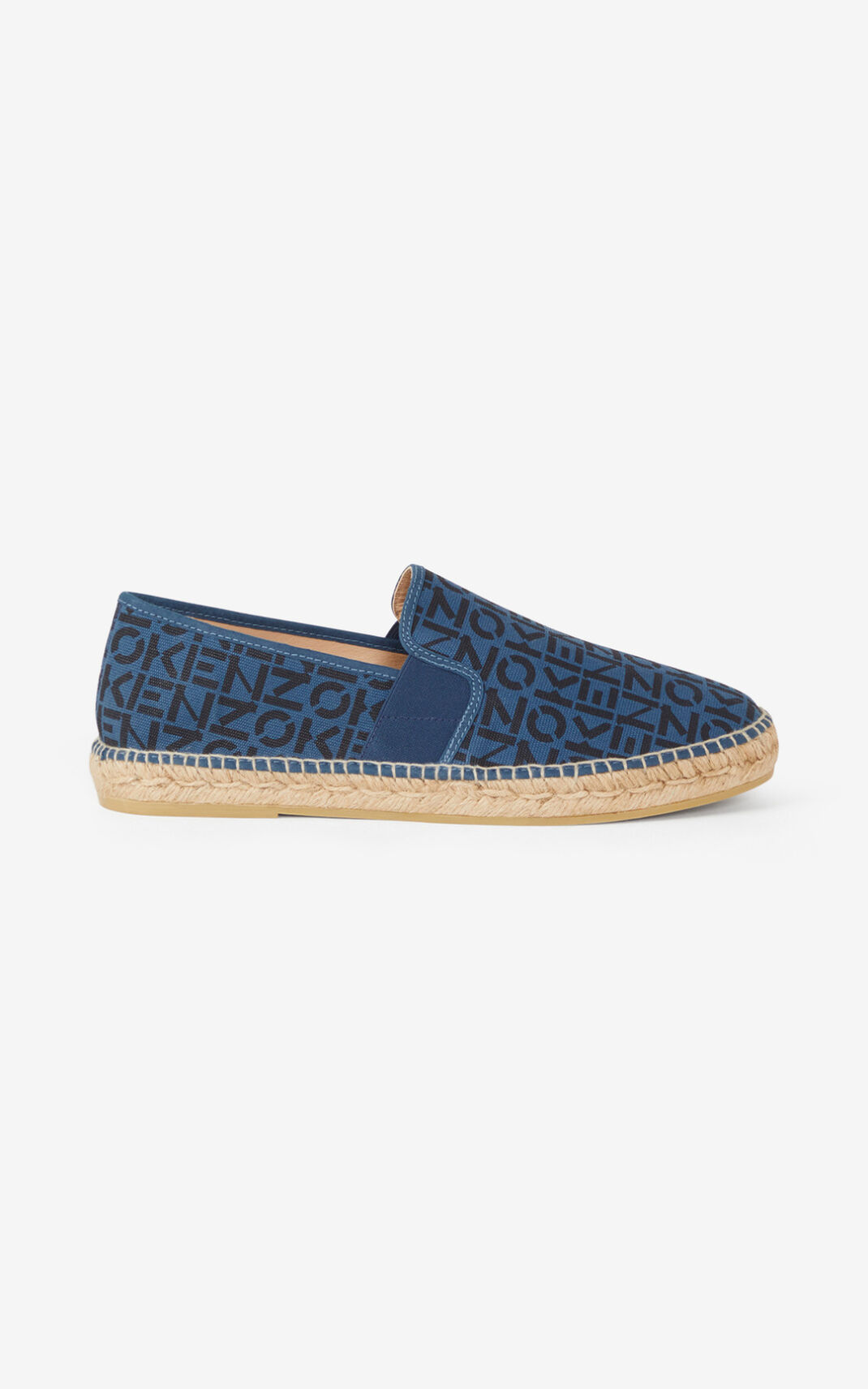 Alpargatas Kenzo Sport elasticated Masculino - Azuis Escuro | 397EWNZDA